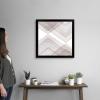 imageThe Novogratz Dusty Lilac Arrow II White Framed Art Print 15quotx15quotx1quotBlack Frame