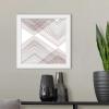 imageThe Novogratz Dusty Lilac Arrow II White Framed Art Print 15quotx15quotx1quotWhite Frame