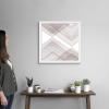 imageThe Novogratz Dusty Lilac Arrow II White Framed Art Print 15quotx15quotx1quotWhite Frame