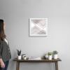 imageThe Novogratz Dusty Lilac Arrow II White Framed Art Print 15quotx15quotx1quotWhite Frame