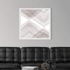 imageThe Novogratz Dusty Lilac Arrow II White Framed Art Print 15quotx15quotx1quotWhite Frame