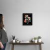 imageThe Novogratz Green Sweet Serpent II White Framed Art Print 15quotx18quotx1quotBlack Frame