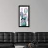 imageThe Novogratz Midnight Cactus II White Framed Art Print 13quotx23quotx1quotBlack Frame
