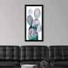 imageThe Novogratz Midnight Cactus II White Framed Art Print 13quotx23quotx1quotBlack Frame
