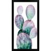 imageThe Novogratz Midnight Cactus II White Framed Art Print 13quotx23quotx1quotBlack Frame