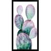 imageThe Novogratz Midnight Cactus II White Framed Art Print 13quotx23quotx1quotBlack Frame