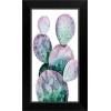 imageThe Novogratz Midnight Cactus II White Framed Art Print 13quotx23quotx1quotBlack Frame