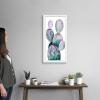 imageThe Novogratz Midnight Cactus II White Framed Art Print 13quotx23quotx1quotWhite Frame
