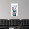 imageThe Novogratz Midnight Cactus II White Framed Art Print 13quotx23quotx1quotWhite Frame