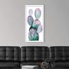 imageThe Novogratz Midnight Cactus II White Framed Art Print 13quotx23quotx1quotWhite Frame