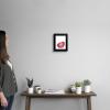 imageThe Novogratz Mouth Full of Metal II White Framed Art Print 15quotx18quotx1quotBlack Frame