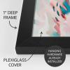 imageThe Novogratz Mouth Full of Metal II White Framed Art Print 15quotx18quotx1quotBlack Frame