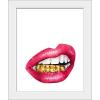 imageThe Novogratz Mouth Full of Metal II White Framed Art Print 15quotx18quotx1quotWhite Frame