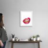imageThe Novogratz Mouth Full of Metal II White Framed Art Print 15quotx18quotx1quotWhite Frame