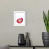 imageThe Novogratz Mouth Full of Metal II White Framed Art Print 15quotx18quotx1quotWhite Frame