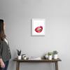 imageThe Novogratz Mouth Full of Metal II White Framed Art Print 15quotx18quotx1quotWhite Frame