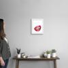 imageThe Novogratz Mouth Full of Metal II White Framed Art Print 15quotx18quotx1quotWhite Frame