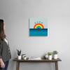 imageThe Novogratz Novogratz Values  Hope Canvas Wall Art Print 12quotx12quotx125quot16 x 16 inch