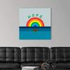 imageThe Novogratz Novogratz Values  Hope Canvas Wall Art Print 12quotx12quotx125quot30 x 30 inch