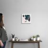 imageThe Novogratz Palm Blush II White Framed Art Print 15quotx15quotx1quotWhite Frame