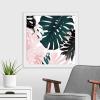 imageThe Novogratz Palm Blush II White Framed Art Print 15quotx15quotx1quotWhite Frame