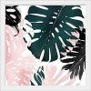 imageThe Novogratz Palm Blush II White Framed Art Print 15quotx15quotx1quotWhite Frame