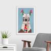 imageThe Novogratz Pom Pom Llama I White Framed Art Print 15quotx21quotx1quotWhite Frame