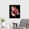 imageThe Novogratz Red Sweet Serpent I White Framed Art Print 15quotx18quotx1quotBlack Frame