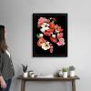 imageThe Novogratz Red Sweet Serpent I White Framed Art Print 15quotx18quotx1quotBlack Frame