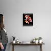 imageThe Novogratz Red Sweet Serpent I White Framed Art Print 15quotx18quotx1quotBlack Frame