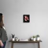 imageThe Novogratz Red Sweet Serpent I White Framed Art Print 15quotx18quotx1quotBlack Frame