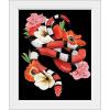 imageThe Novogratz Red Sweet Serpent I White Framed Art Print 15quotx18quotx1quotWhite Frame