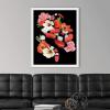 imageThe Novogratz Red Sweet Serpent I White Framed Art Print 15quotx18quotx1quotWhite Frame