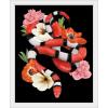 imageThe Novogratz Red Sweet Serpent I White Framed Art Print 15quotx18quotx1quotWhite Frame