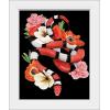 imageThe Novogratz Red Sweet Serpent I White Framed Art Print 15quotx18quotx1quotWhite Frame