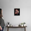 imageThe Novogratz Red Sweet Serpent II White Framed Art Print 15quotx18quotx1quotBlack Frame