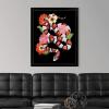 imageThe Novogratz Red Sweet Serpent II White Framed Art Print 15quotx18quotx1quotBlack Frame