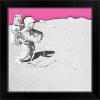 imageThe Novogratz Spaceman II White Framed Art Print 15quotx15quotx1quotBlack Frame
