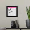 imageThe Novogratz Spaceman II White Framed Art Print 15quotx15quotx1quotBlack Frame