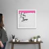 imageThe Novogratz Spaceman II White Framed Art Print 15quotx15quotx1quotWhite Frame