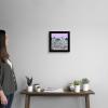 imageThe Novogratz Spaceman IV White Framed Art Print 15quotx15quotx1quotBlack Frame