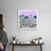 imageThe Novogratz Spaceman IV White Framed Art Print 15quotx15quotx1quotWhite Frame