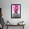 imageThe Novogratz Spunky Fruit White Framed Art Print 15quotx21quotx1quotBlack Frame
