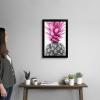 imageThe Novogratz Spunky Fruit White Framed Art Print 15quotx21quotx1quotBlack Frame