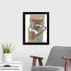 imageThe Novogratz Sunbathing in Tropics I White Framed Art Print 15quotx18quotx1quotBlack Frame