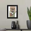 imageThe Novogratz Sunbathing in Tropics I White Framed Art Print 15quotx18quotx1quotBlack Frame