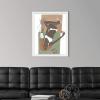 imageThe Novogratz Sunbathing in Tropics I White Framed Art Print 15quotx18quotx1quotWhite Frame
