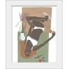 imageThe Novogratz Sunbathing in Tropics I White Framed Art Print 15quotx18quotx1quotWhite Frame