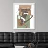 imageThe Novogratz Sunbathing in Tropics I White Framed Art Print 15quotx18quotx1quotWhite Frame