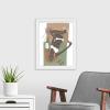 imageThe Novogratz Sunbathing in Tropics I White Framed Art Print 15quotx18quotx1quotWhite Frame